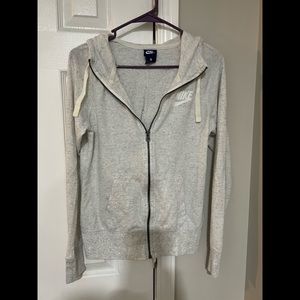 Nike zip up sweater